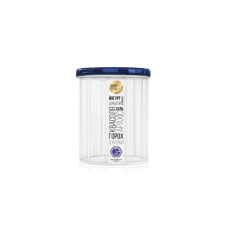 Ємність для сипучих продуктів 2,0л 16,5х14см(24шт/уп) м'ятний,оранжевий