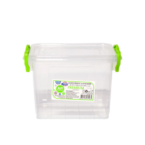 Контейнер харчовий високий №4 2,5л (85шт/уп) Premium AL-PLASTIK