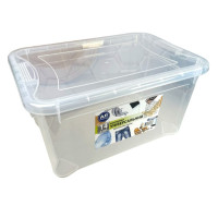 Контейнер пластиковий прозорий 14л Д38хШ26, 5хГ20см (10шт/уп) Easy Box AL-PLASTIK