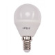 Лампа LED G45 6W (60Вт) E14 4000K LUXEL 24мес.
