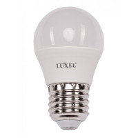 Лампа LED G45 6W (60Вт) E27 4000K LUXEL 24мес.