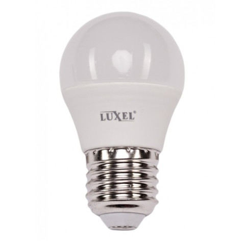 Лампа LED G45 6W (60Вт) E27 4000K LUXEL 24мес.