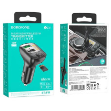 Модулятор FM трансмистер Bluetooth QC3.0 Borofone BC41 Eminency(предпродажа)