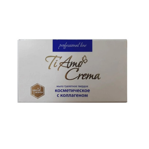 Мыло туалетное "Косметическое с коллагеном" (professional line) 115г Ti Amo Crema