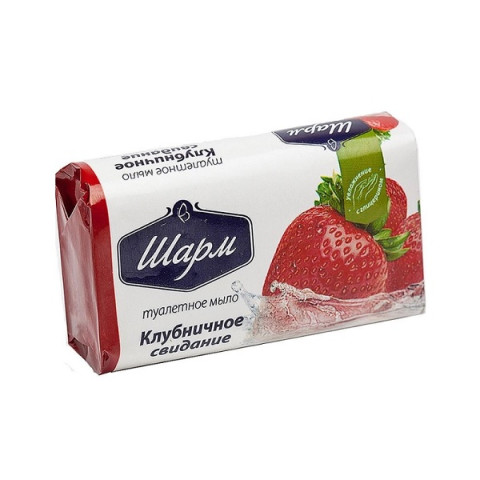 Мыло туалетное "Клубничное свидание" 70г Grand Шарм