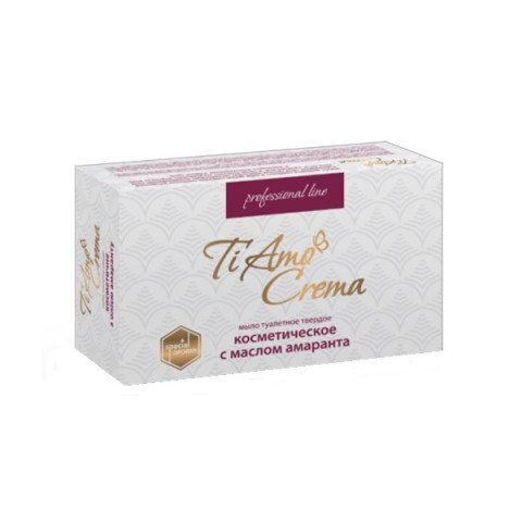 Мыло туалетное "Косметическое с маслом амаранта" (professional line) 115г Ti Amo Crema