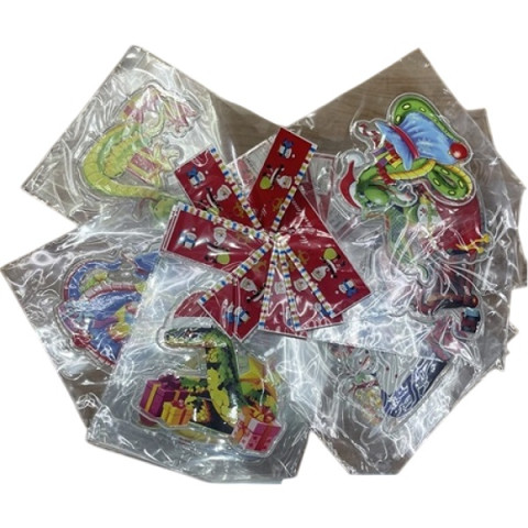 Наклейка на вікна "Snakes" 16*14см M50096