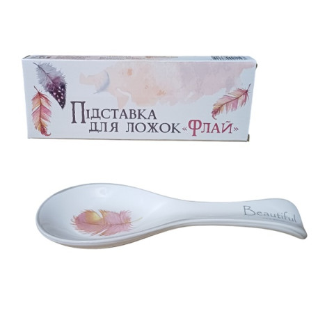 Підставка для ложки керамічна 25*2,5см "Флай" S&T