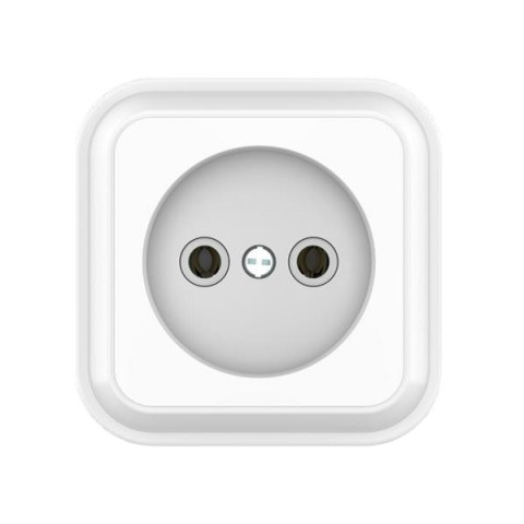 Розетка накладна одинарна без заземлення Premiera білий GISelt IP 20