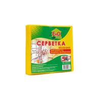 Серветки віскозні 5шт ТМ EKO+ 30*30