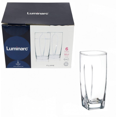 Склянка Flame 300мл висока (набір-6шт) под.уп. Luminarc