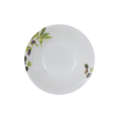 Тарілка порцелянова №7 d.18см супова OLIVES LIMITED EDITION