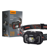 Ліхтар налобний акумуляторний світлодіодний (LED) VLF-H025C 310Lm 5000K VIDEX