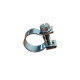 Хомут оцинкований Optima Міні 9-11мм (100шт/уп)