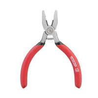 Плоскогубці 115мм,1000V,діелектр.ручка Intertool