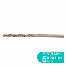 Сверло по металлу Р6М5К5 кобальтовое d10,5мм (тубус, КРАТНО 5шт) Ultra