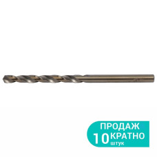 Сверло по металлу Р6М5К5 кобальтовое d4,0мм (тубус, КРАТНО 10шт) Ultra