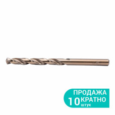 Сверло по металлу Р6М5К5 кобальтовое d6,0мм (тубус, КРАТНО 10шт) Ultra
