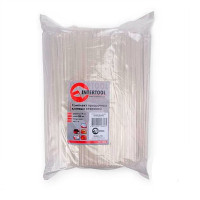 Стрижні клейові 7,4х200мм прозорі (1кг/100шт) Intertool
