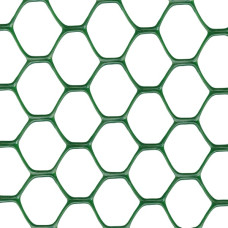 Сетка пластиковая для ограждения 40*40 мм(1,2*20м) ромб,зеленая, темно-зеленая AgroStar