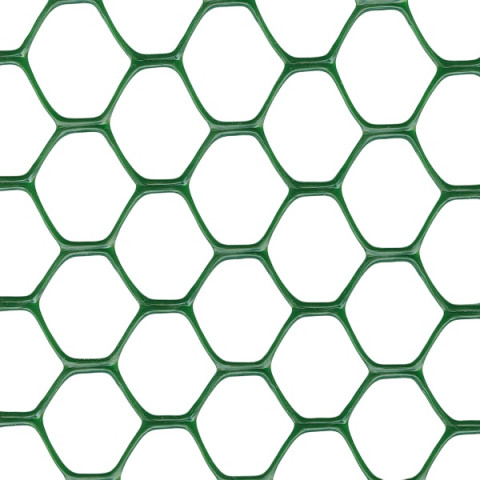 Сетка пластиковая для ограждения 40*40 мм(1,2*20м) ромб,зеленая, темно-зеленая AgroStar