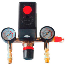 Прессостат для компрессора в сборе INTERTOOL 3кВт 10атм