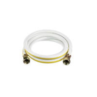Шланг гумовий білий д/газу L- 200 cм. 1/2"вв д/побут. прилад. SD090G200 SD Plus
