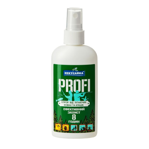Лосьон-спрей от комаров PROFI,100 мл. ТМ Некусайка