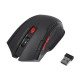Мишка бездротова 6D Gaming Mouse чорна 2.4GHz