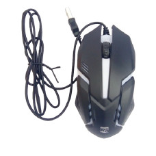 Мишка оптична дротова чорна R8 1602