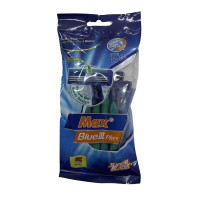 Станки для бритья одноразовые мужские,3 лезвия с увлажняющей полоской,5шт/уп МАХ