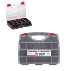 Органайзер 22отд.(12.6in) 320х260х50мм Intertool
