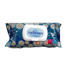 Салфетки влажные 72шт. c клапаном Air Dream
