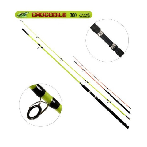 Спиннинг карповый штекерный Crocodile 3.0м 100-250г 2к