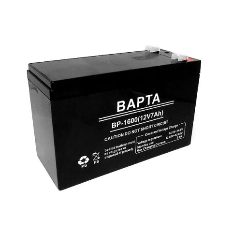 Аккумулятор свинцово-кислотный BAPTA 12V 7а-ч ПРЕДПРОДАЖА
