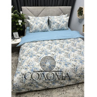 Комплект постельного белья 1326F 2-спальный 70*70 бязь GOLD Солома