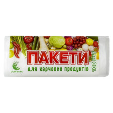 Пакет п/э фасовка в рулоне 18*35мм (100шт) 5,5мкм Comserv