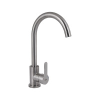 Смеситель для кухни Pure 015F Brinex Нержавеющая сталь,12 мес