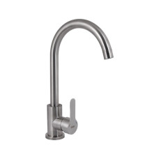 Смеситель для кухни Pure 015F Brinex Нержавеющая сталь,12 мес