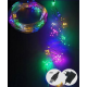 Гирлянда Роса 2m 10 линий 200 LED, USB статический режим, мульти (100)
