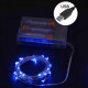 Гирлянда Роса на батарейках 30 LED 3м+USB, синий