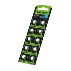 Батарейка Videx часовая алкалиновая AG3 1,5V(10/100/1600) пачка