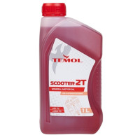 Масло моторное TEMOL Scooter 2T 1л минеральное