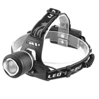 Фонарь налобный аккумуляторный 2*18650, signal light, шипы, zoom, Type-C, ЗУ, 2199-T6, в боксе ПРЕДП