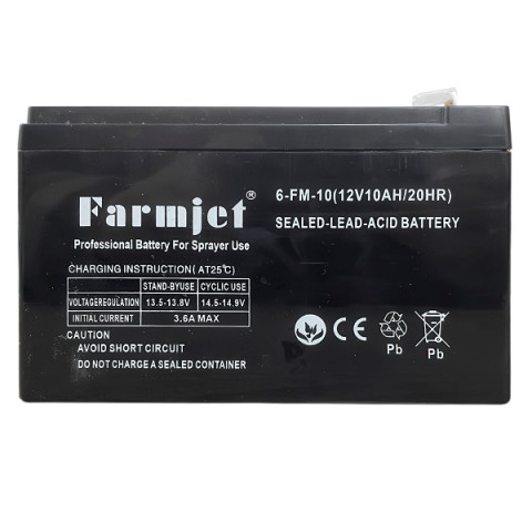 Аккумулятор для аккумуляторного опрыскивателя 12V, 10А