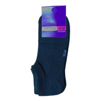 Носки женские короткие "Однотонные" 36-40 (Черный)