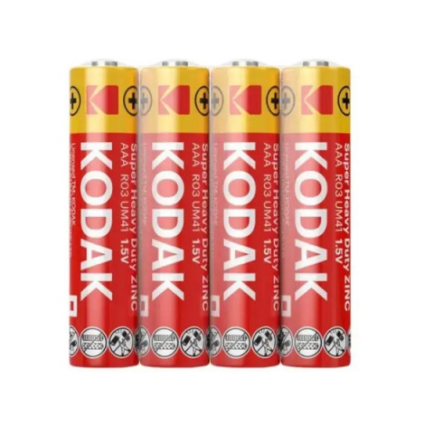 Батарейка Kodak солевая R3 ААА,минипальчиковая(4/60/2400шт)пленка пачка