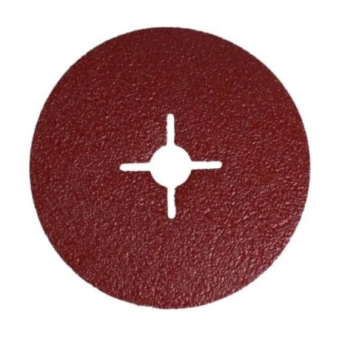 Круг шлифовальный фибровый NOVOABRASIVE 125*22.23мм Р80 (25шт*уп)