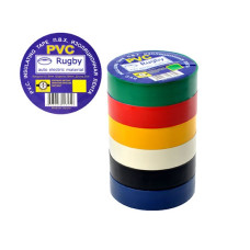 Изолента 30мх17мм(10шт) цветная RUGBY assorti