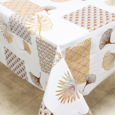 Клеенка на стол ПВХ Gold Soft touch на тканной основе 1,40х20м Bona Domus